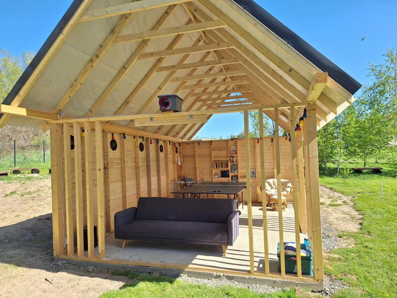 Camping, Zabierz Wlasny Namiot Kameralne Pole Namiotowe Z Basenem Kinem Plenerowym Miejscem Na Ognisko I Placem Zabaw Zywe Zwierzeta Agroturystyka Giebultow  Exterior foto